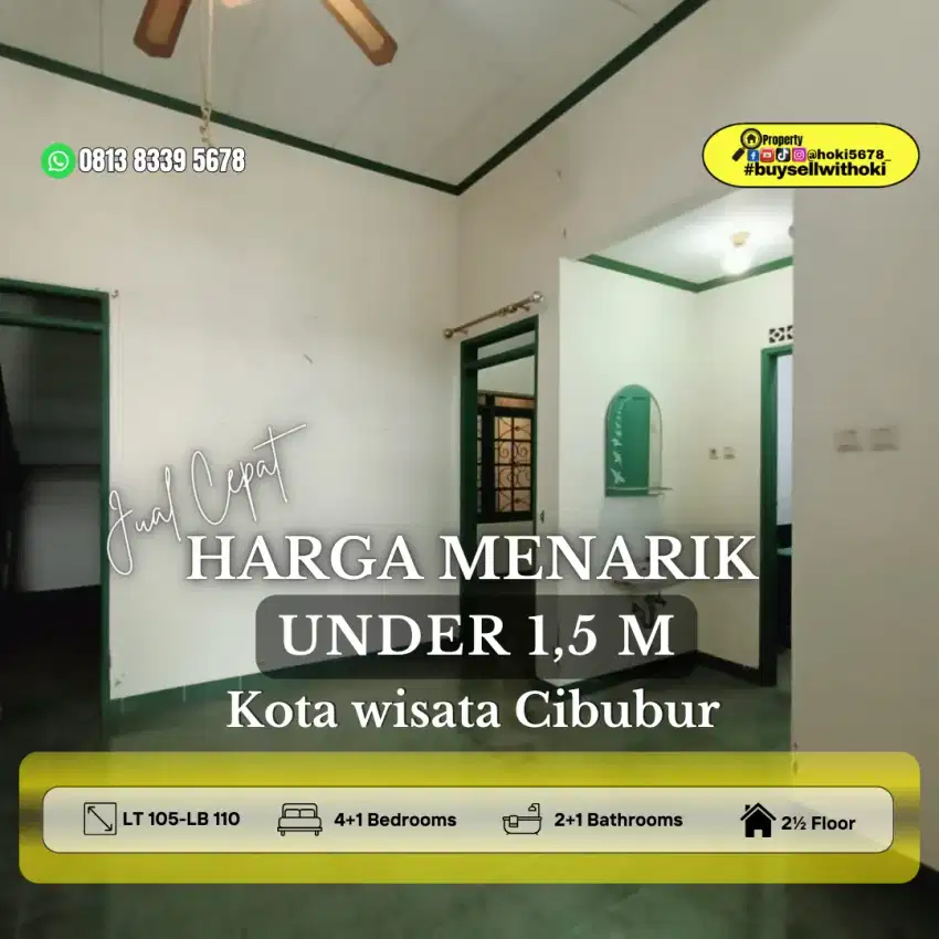 RUMAH KOTA WISATA]CIBUBUR,JAKARTA SELATAN,BSD,DEPOK,BEKASI,BOGOR,TEBET