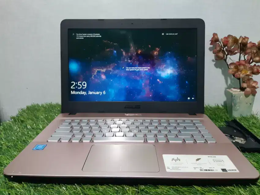 Laptop ASUS VivoBook 14 X441M RoseGold Ram 4/128GB SSD MUrah Muluss