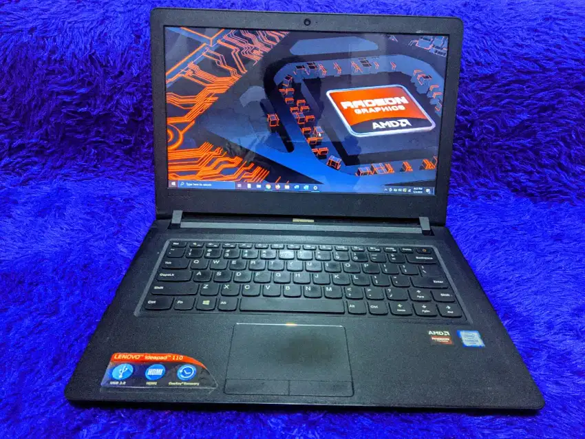 Laptop Lenovo core i5 Gen6 dual VGA buat editing mantap