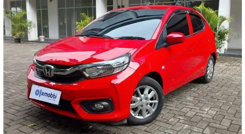 Pajak Hidup TDP 8,JT Honda Brio Satya 1.2 E Bensin-AT Merah 2021