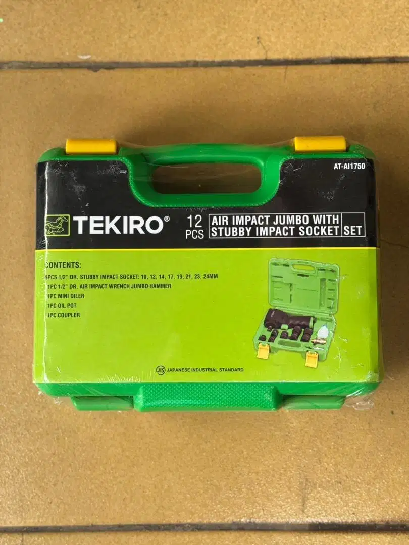 TEKIRO AIR IMPACT JUMBO WITH STUBBY IMPACT SOCKET 12 PCS