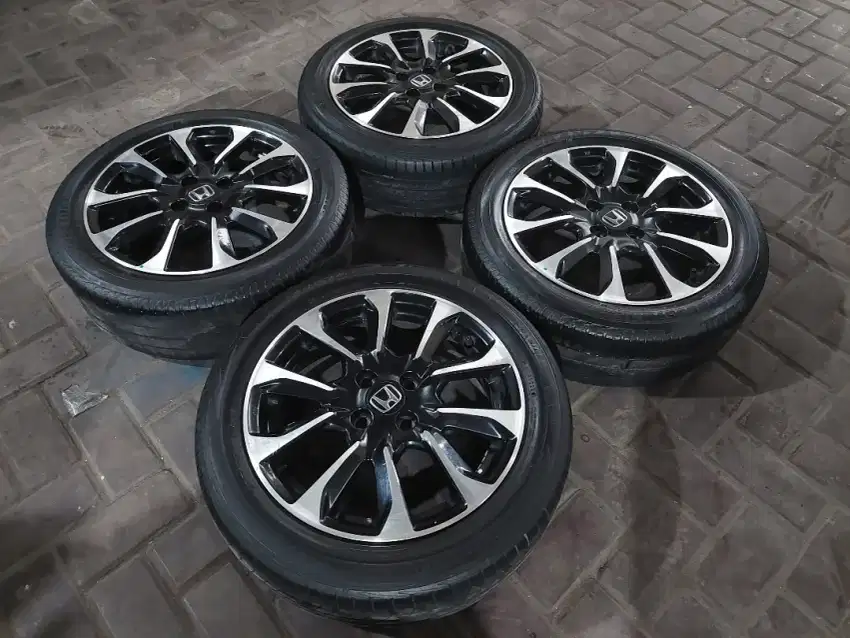 Velg Ban 95% Ori Jazz RS GK5 R16 Brio Mobilio City Freed Civic Genio