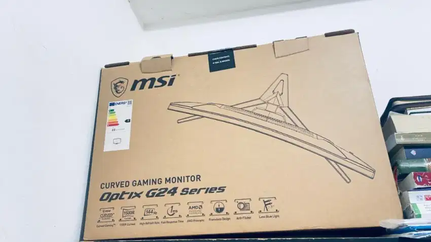 Dijual monitor MSI curved gaming 24