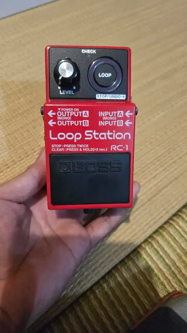 Efek Gitar - Jual BOSS RC-1 Loop Pedal (Tanpa Box)