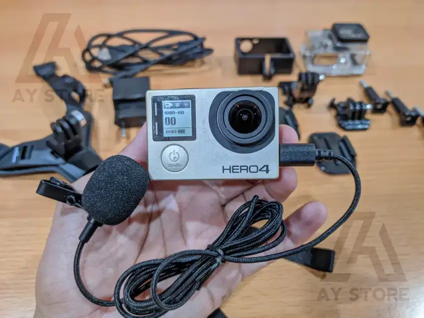 GoPro Hero 4 black paket motovlog