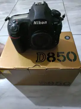 NIKON D850 BODY ONLY LIKENEW FULSETBOX MULUS