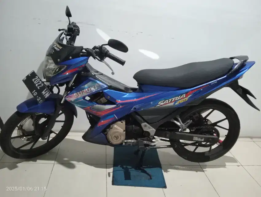 Suzuki Satria FU 2013 plat dan pajak hidup semua