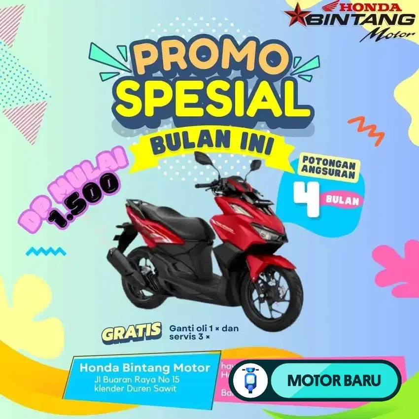 ️[Motor Baru] Promo Honda Vario 160