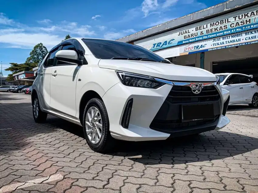 MULUS SEPERTI BARU!! TOYOTA NEW AGYA 1.2 G MATIC 2024 PUTIH