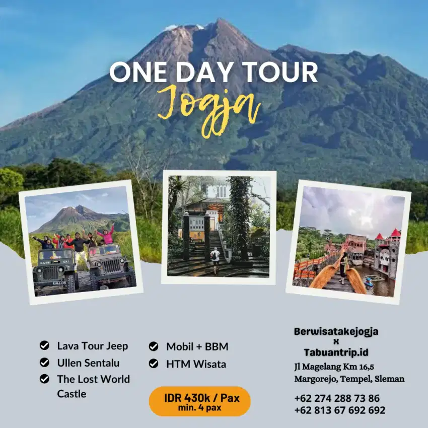 PAKET TOUR JOGJA