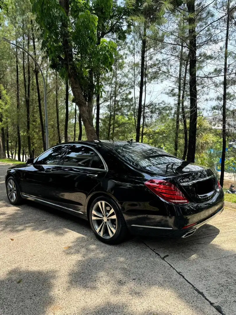 Mercedes benz s400L exslusive 2015 hitam