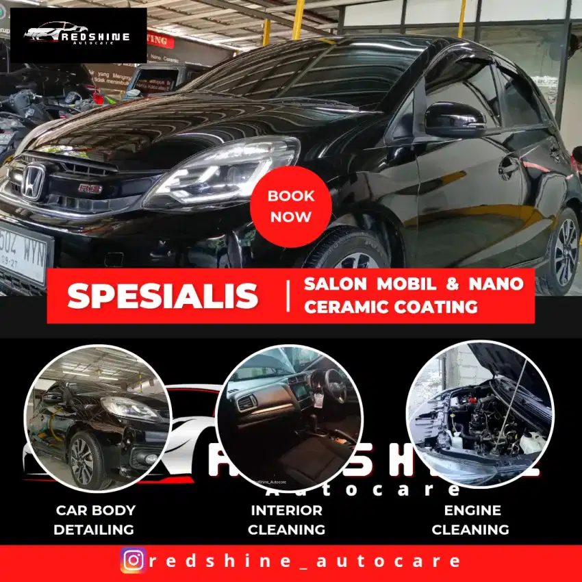 Salon mobil panggilan/poles mobil/detailing mobil/interior/salon mobil