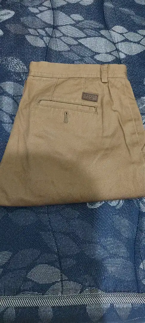 wood SlimFit chino pants