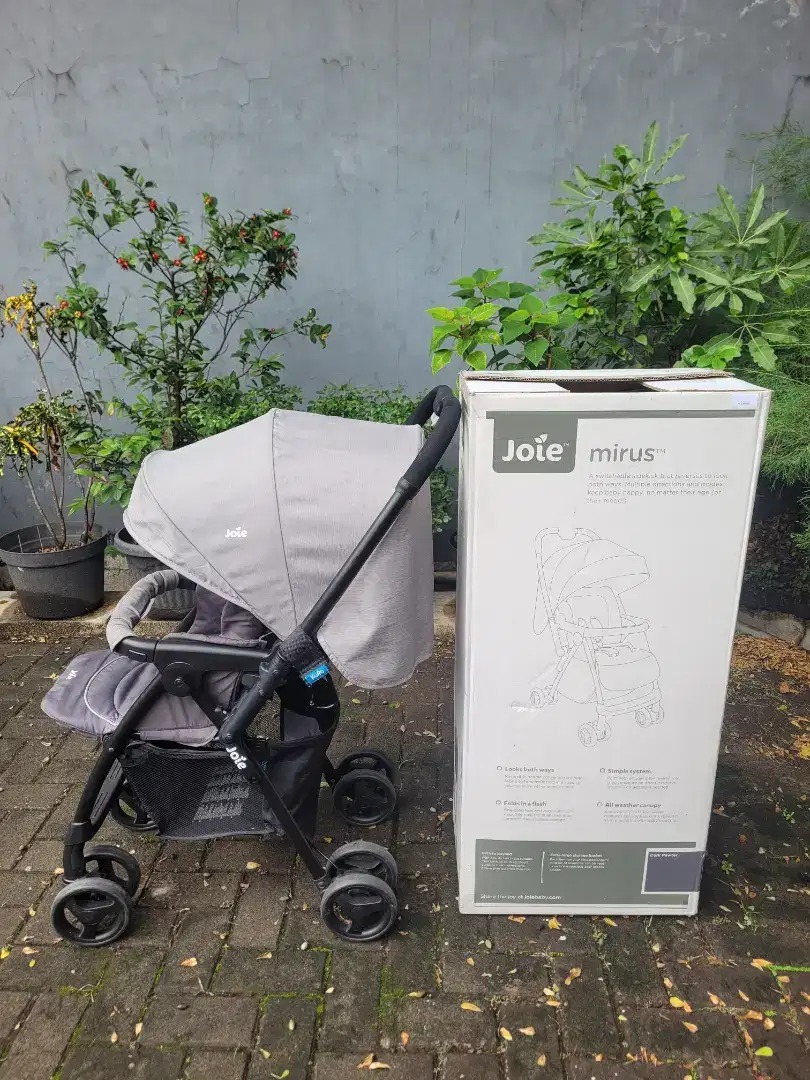 Stroller Joie Mirus sudah dicuci siap pakai like new