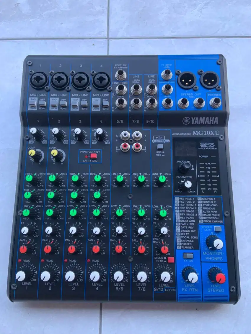 Mixer Yamaha MG10XU Original