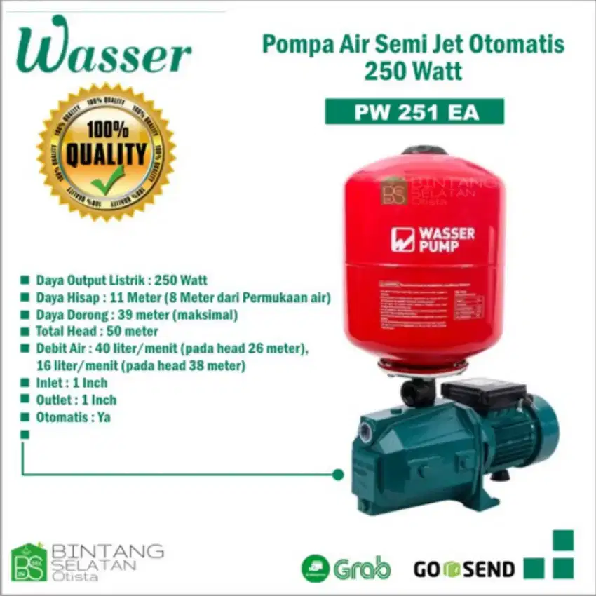 Pompa waseer pw 251 Ea