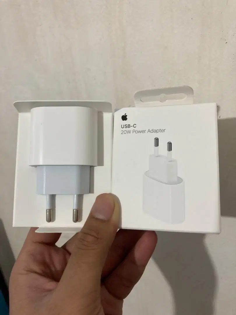 Kepala Charger Apple IPhone 20W Ori Fast Charging