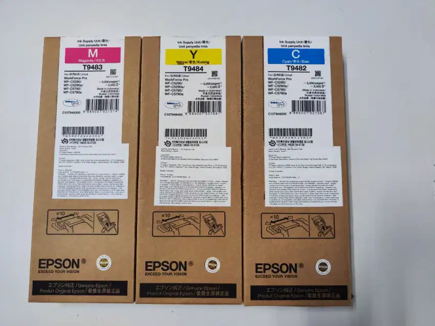 Tinta Epson T9482 T9483 T9484