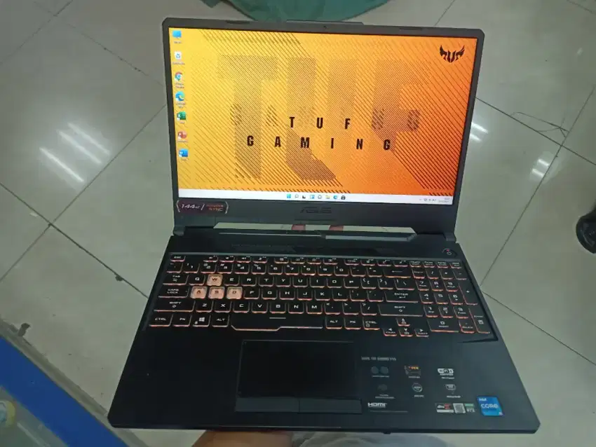 JUAL LAPTOP ASUS TUF GAMING CORE I5 GEN 11 RAM 16GB VGA NVIDIA 4GB