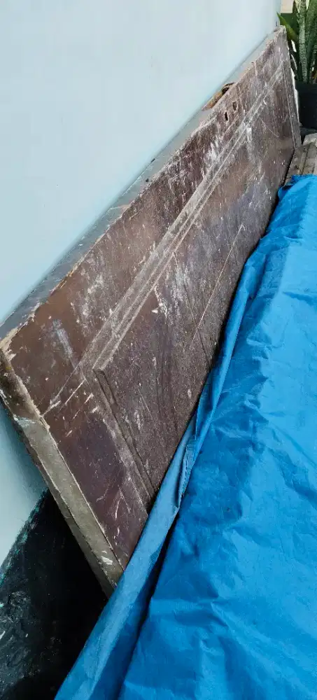 Pintu kayu rumah siap pasang