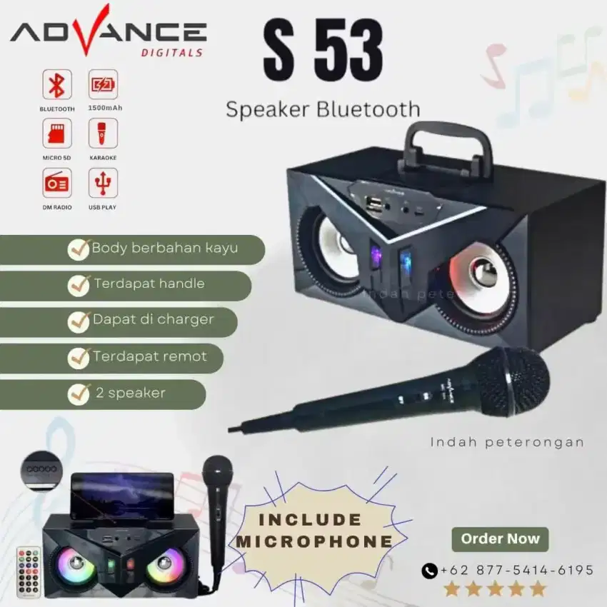 Speaker Bluetooth Advance S-53