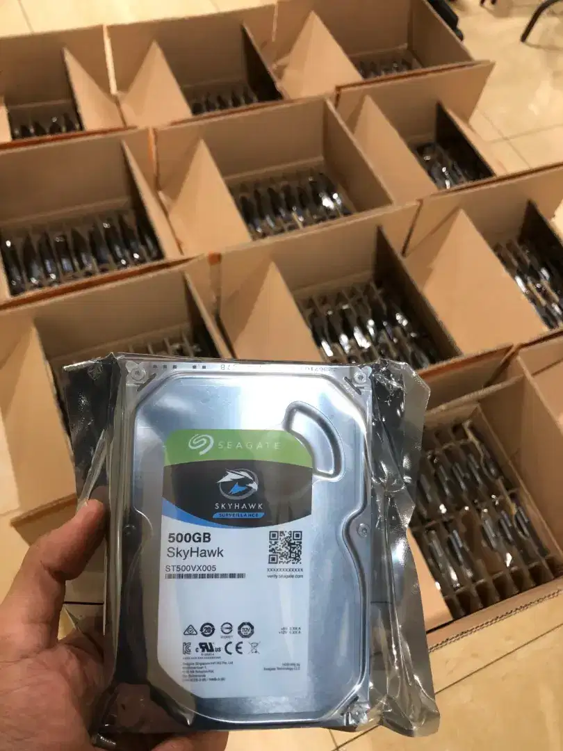 Hardisk Seageat Skyhawak 500gb PC / CCTV Baru