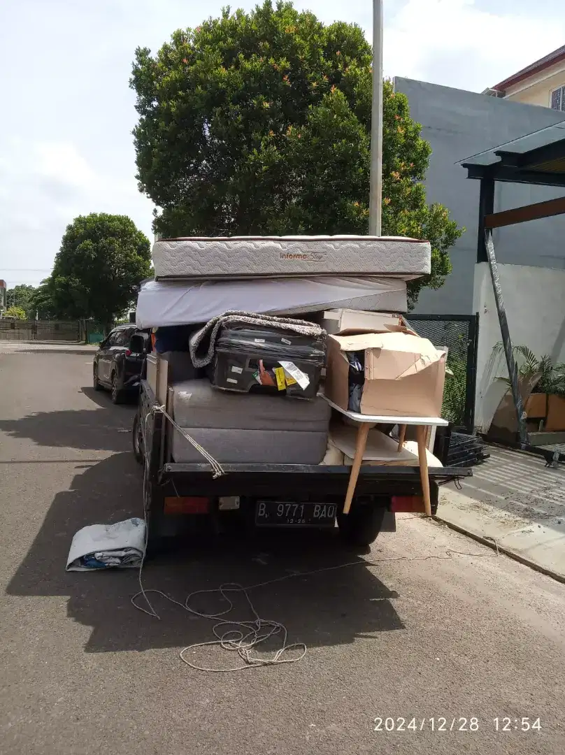 Jasa pindahan rumah kontrakan / jasa pindah losbak