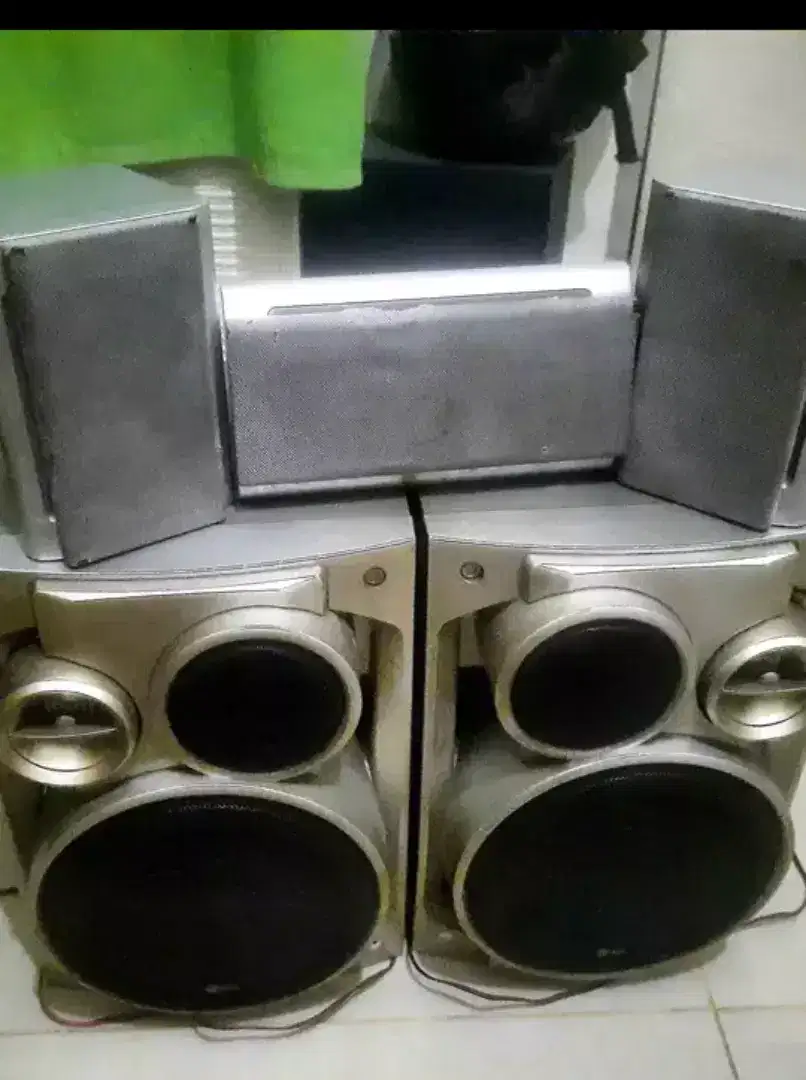 Speaker LG pasif 6 inc dan 3inc suara bagus bass normal semua