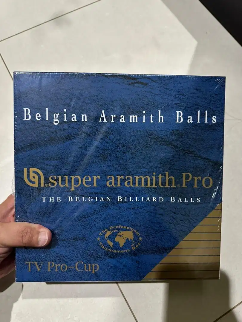 Jual bola billiard belgia aramith pro tv cup