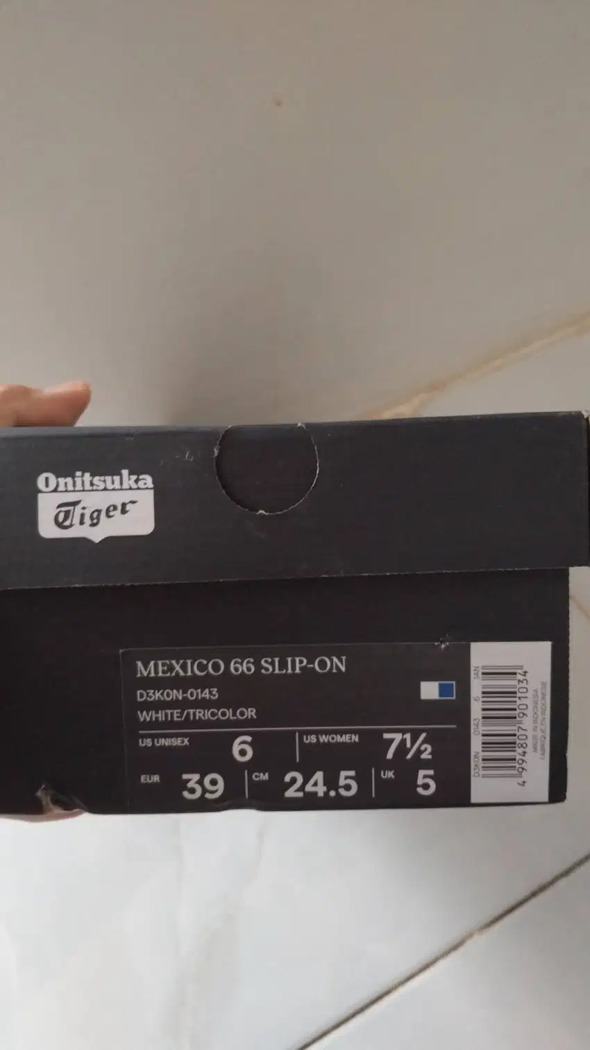 SEPATU ONITSUKA TIGER SLIP ON MEXICO 66 ORIGINAL