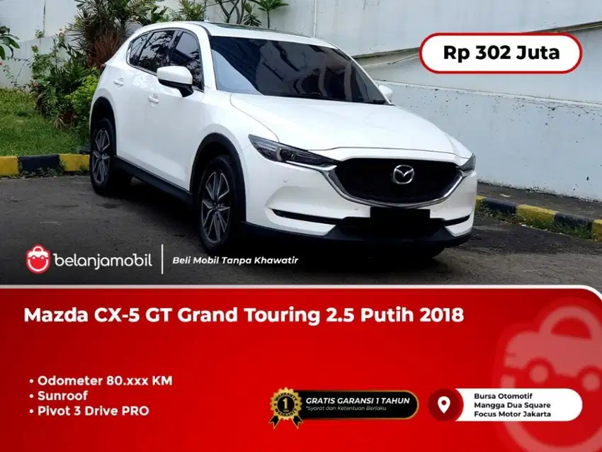 [SUNROOF] Mazda CX5 CX-5 CX 5 GT Grand Touring 2.5 Putih 2018/2019