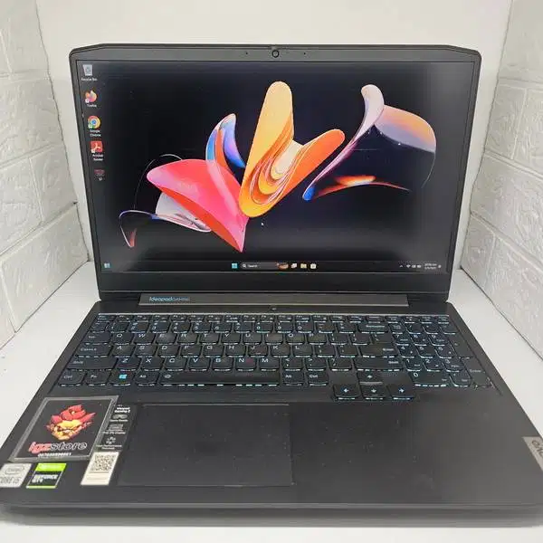 Lenovo ideapad Gaming i5 gen 10 ram 16gb ssd 512gb GTX 1650 4gb MULUS