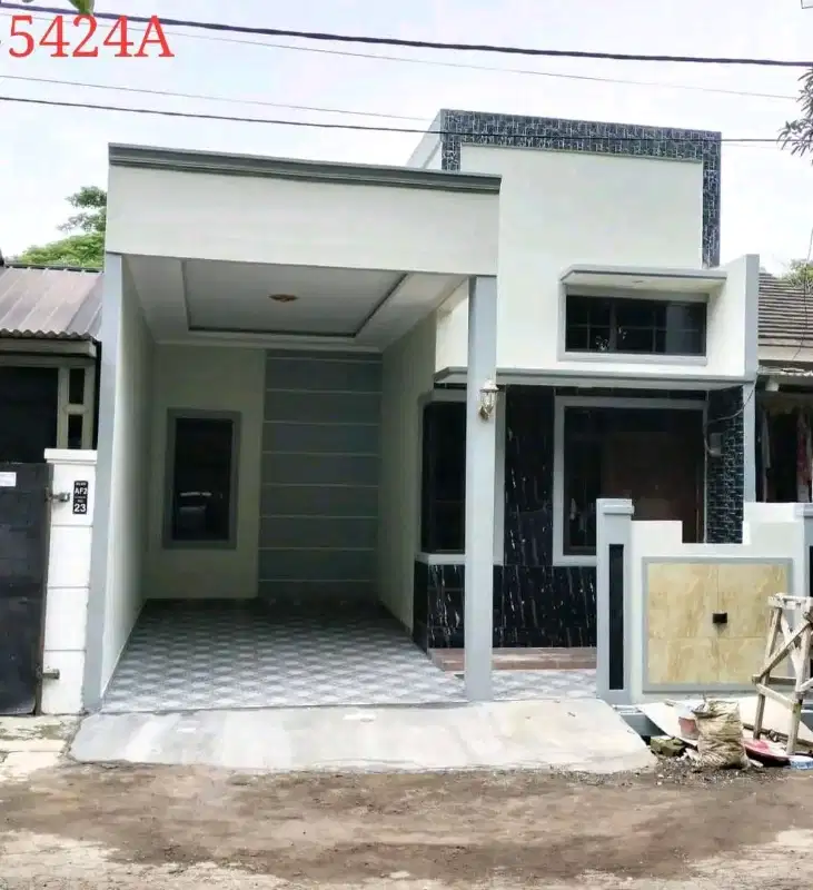 di jual rumah minimalis menghadap taman citra indah city