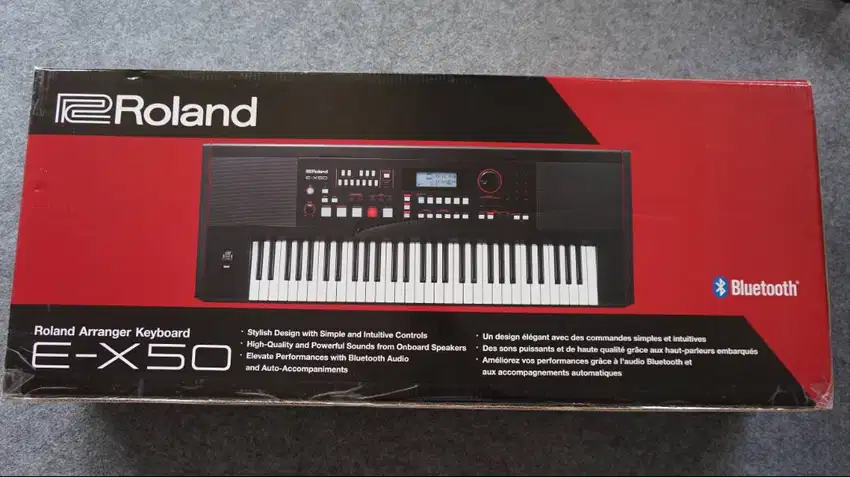 new keyboard roland ex50 ex50