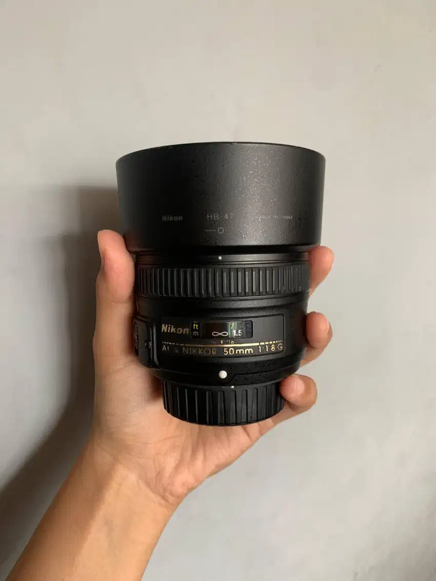 DIJUAL LENSA NIKON AF-S 50MM 1.8 G