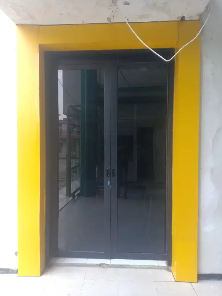 Plafon partisi kanopi alumunium Lis gypsum