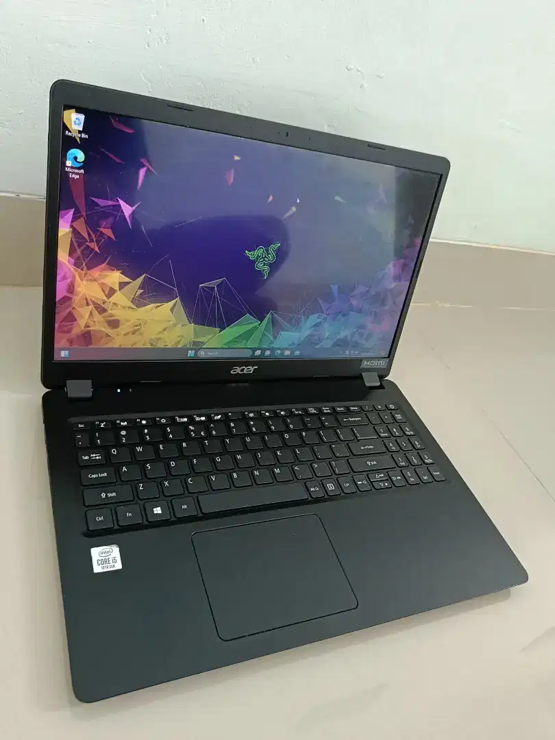 Laptop Acer Extensa Core i5 Gen 10 RAM 8GB SSD Mulus Slim