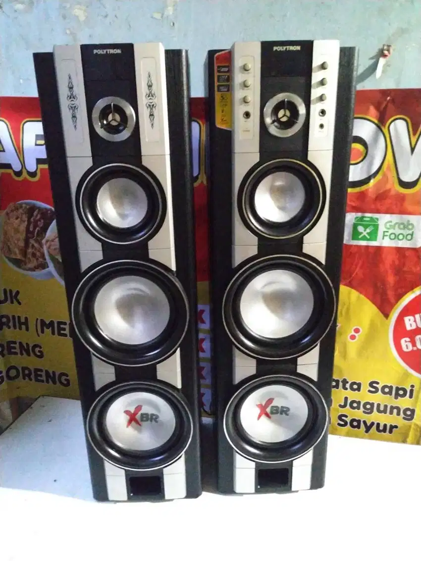 speaker aktif polytron mulus kinclong suara mantap jiwa