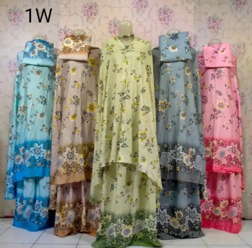 Mukena Bali Bahan Rayon