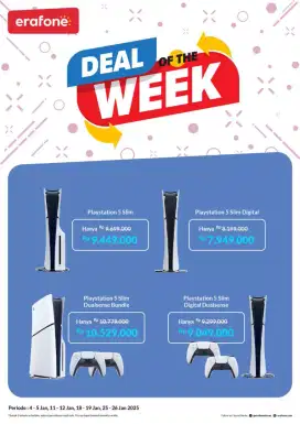 Belanja playstationmu di Erafone sipin sebelum kehabisan promo