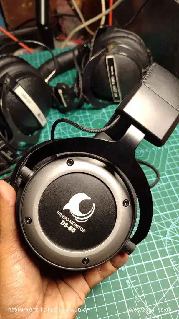 Headphone DS80 DS-80 DS 80 dolphin sound