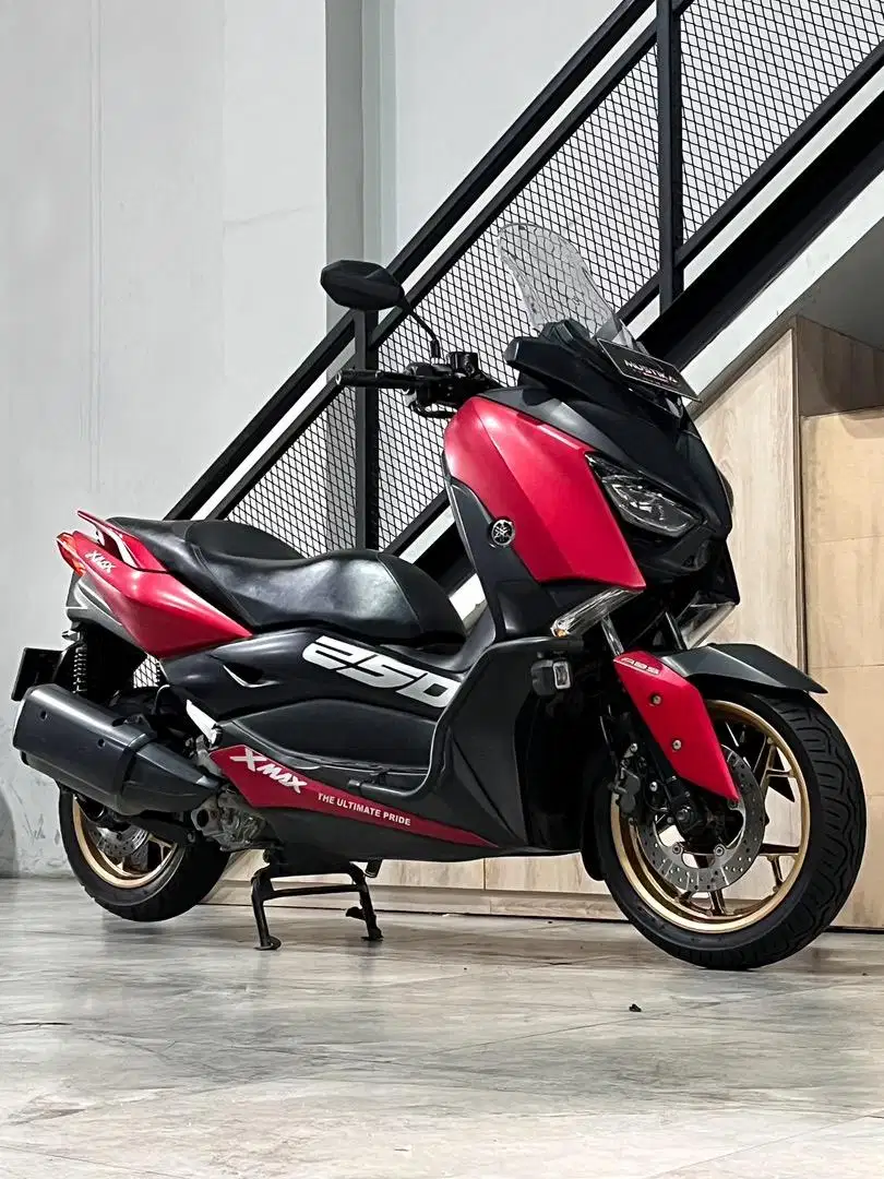 PAJAK & PLAT BARU! Yamaha XMAX 2019 Red Matte