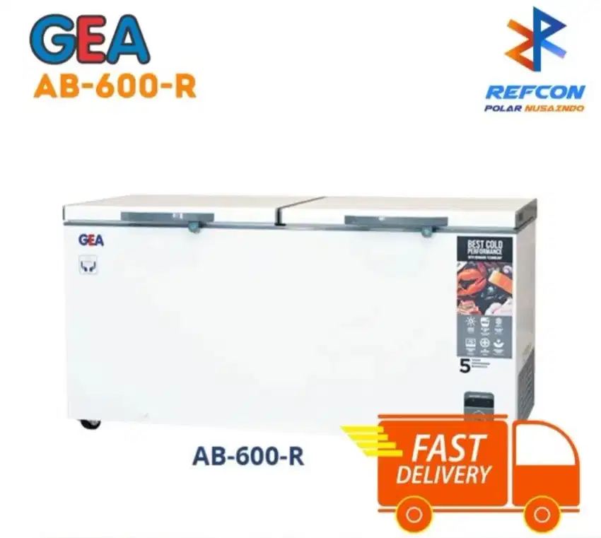 BOX FREEZER GEA 500LITER AB-600 CHEST FREEZER GEA 500 LITER AB 600