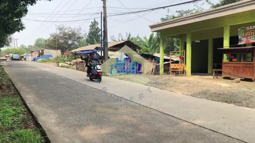 Dijual tanah perumahan di jl raya Jasinga Tenjo - Bagoang, Bogor