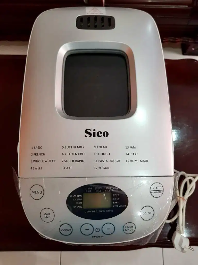 Mesin pembuat kue Sico Breadmaker