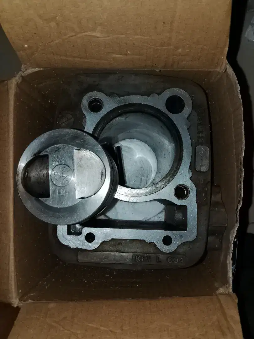 Blok KLX dan piston KLX spek 60