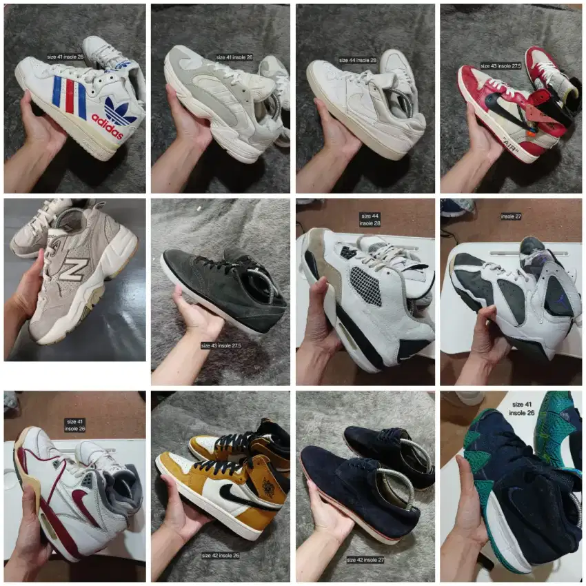 PAKET USAHA SEPATU SECOND 20PCS MURCEE