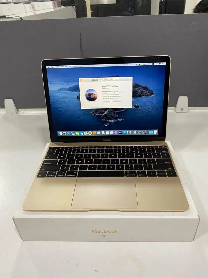 MACBOOK RETINA 12INCH 2016 ram 8GB SSD 256GB