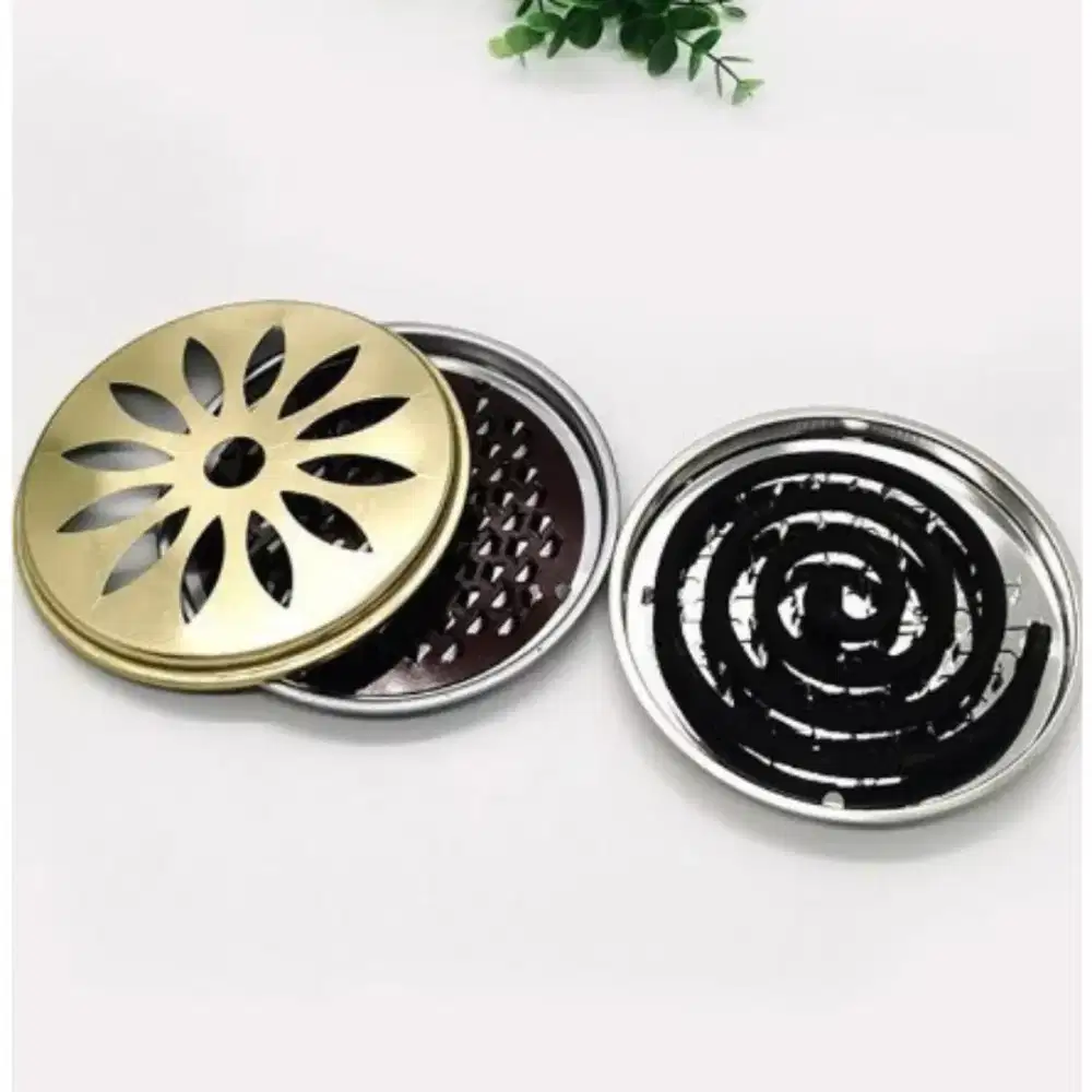 Tatakan Obat Nyamuk Bakar Stainless