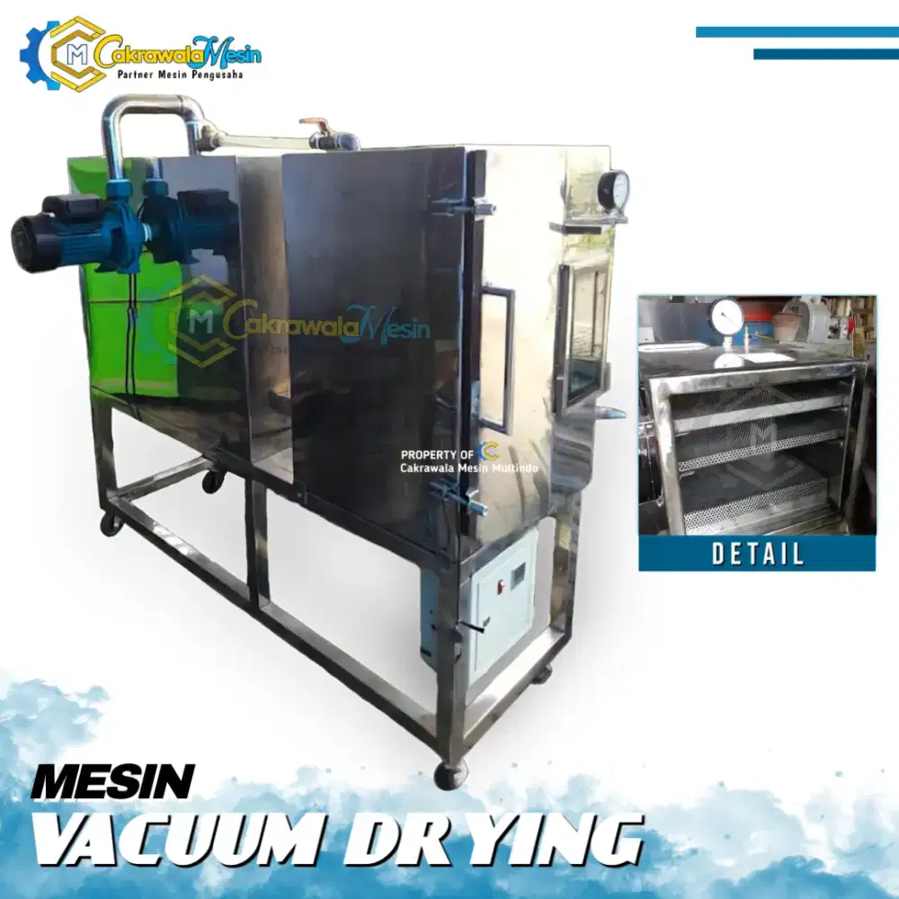 Mesin Vacuum Drying (Vacuum Dryer / Pengering Vacuum)